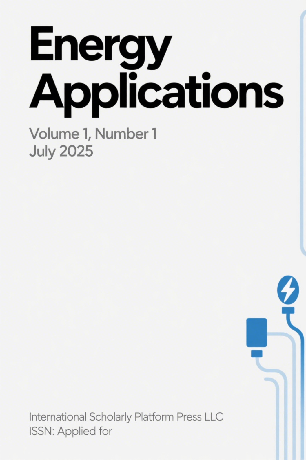 Energy Applications Cover